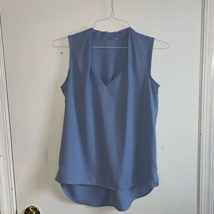 Tahari ASL- Blue Blouse XS